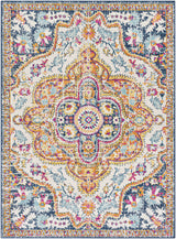Pimperne Traditional Medallion Area Rug