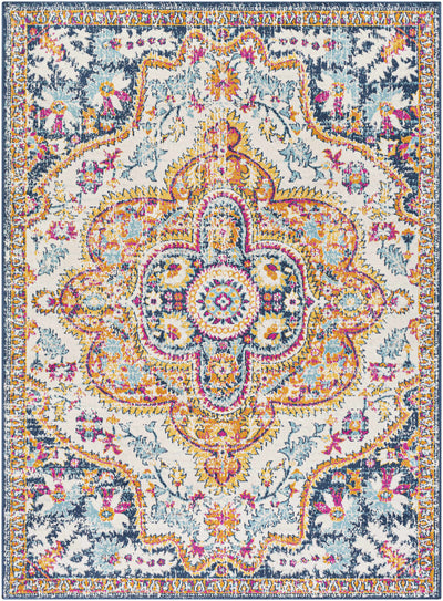 Pimperne Traditional Medallion Area Rug