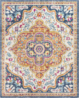 Pimperne Traditional Medallion Area Rug