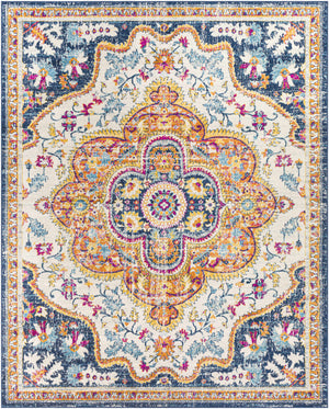 Pimperne Traditional Medallion Area Rug