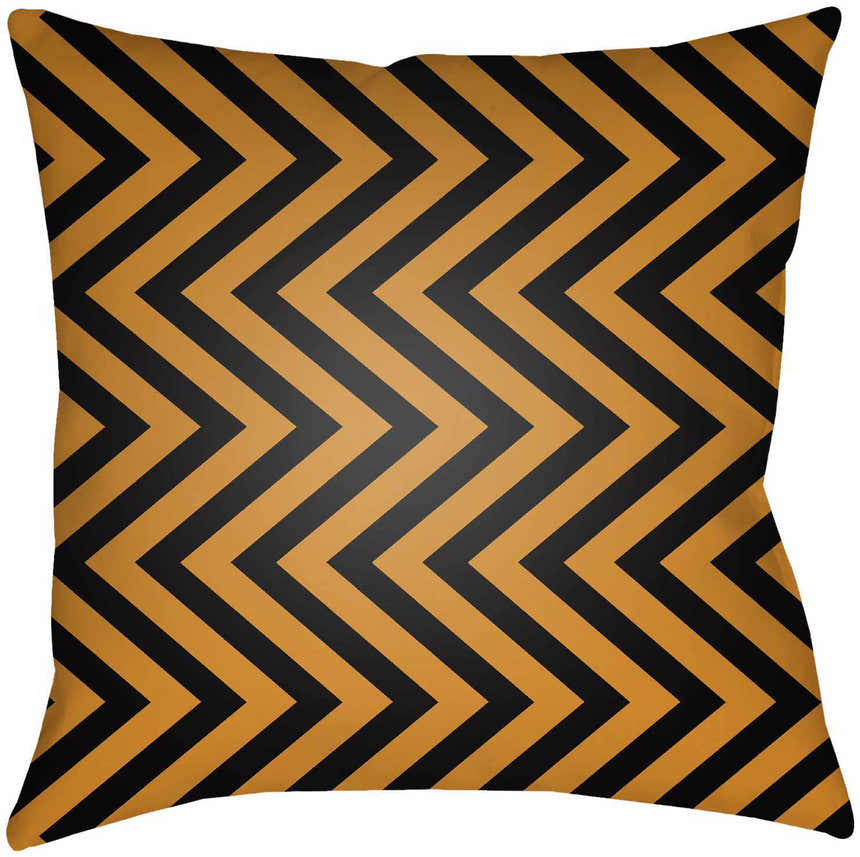 Pinili Chevron Stripe Modern Accent Outdoor Pillow