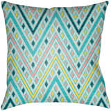 Pinit Geometric Chevron Accent Outdoor Pillow