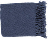 Pervomayka Navy Throw Blanket