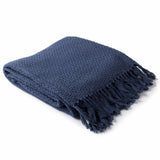 Pervomayka Navy Throw Blanket