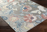 Piers Gray Area Rug