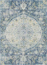 Gray Navy Ojus Area Rug - Clearance