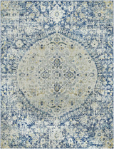 Gray Navy Ojus Area Rug - Clearance