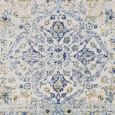 Gray Navy Ojus Area Rug - Clearance