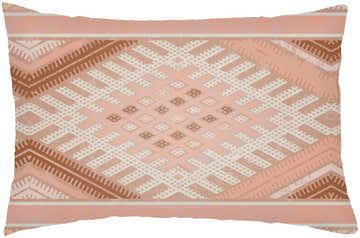 Pandan Geometric Aztec Throw Pillow