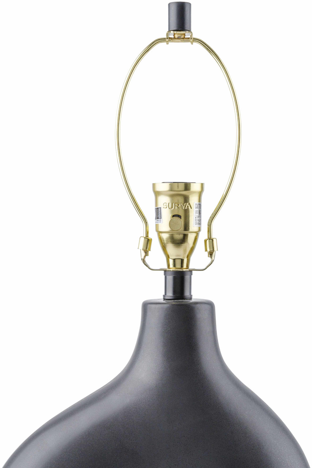 Pamanukan Black Table Lamp