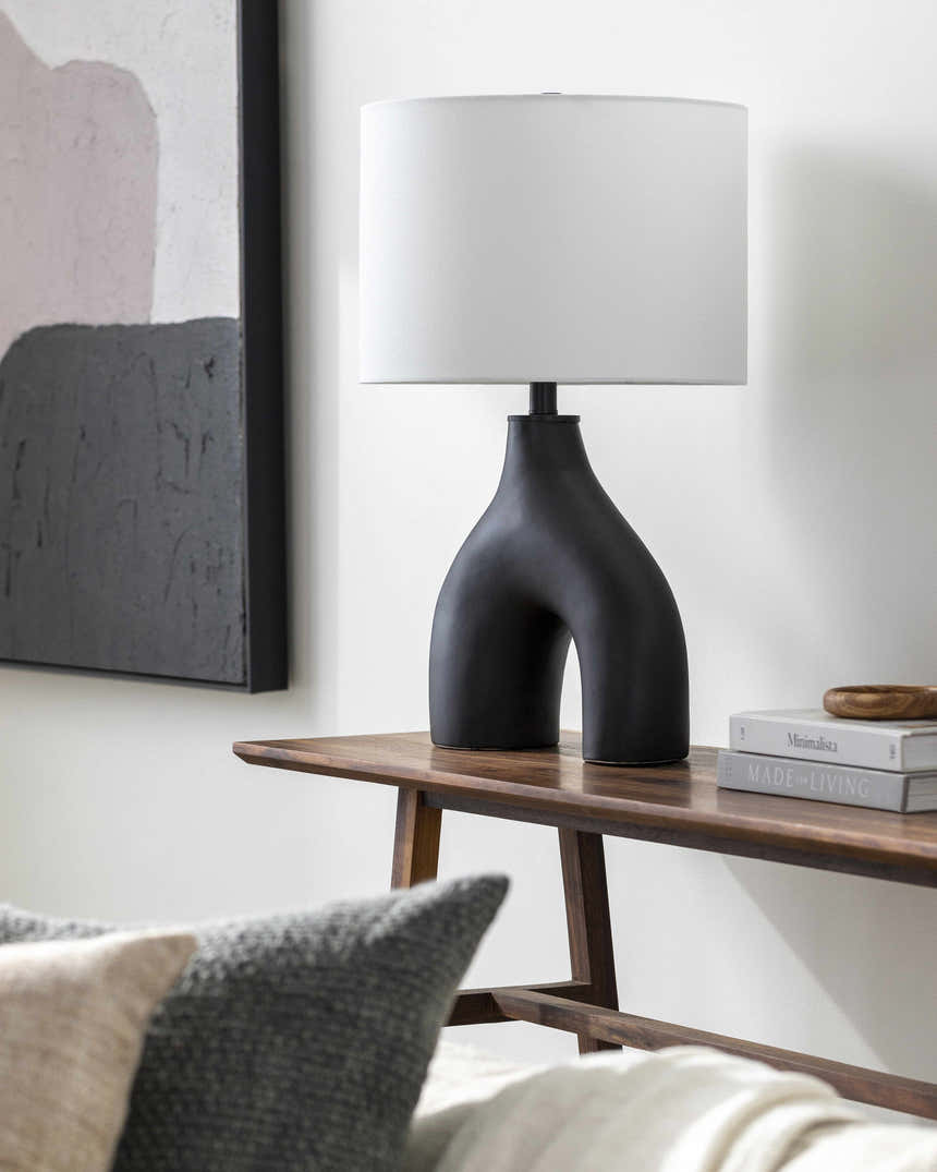 Pamanukan Black Table Lamp