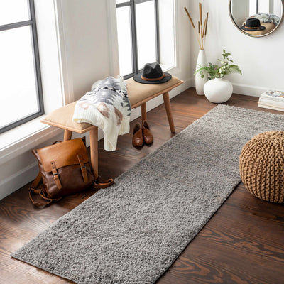 Gray Solid Area Rug - Clearance