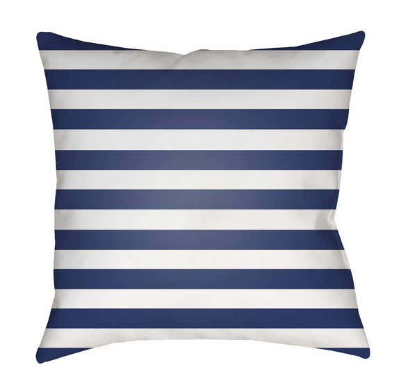 Panan Nautical Striped Accent Outdoor Pillow