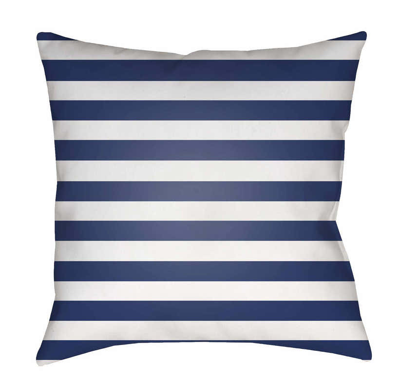 Panan Nautical Striped Accent Outdoor Pillow