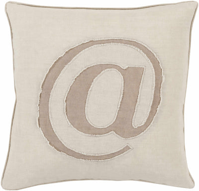 Pant Neutral Scripted @ Accent Pillow