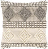Pontyclun Textured Geometric Boho Throw Pillow - Clearance