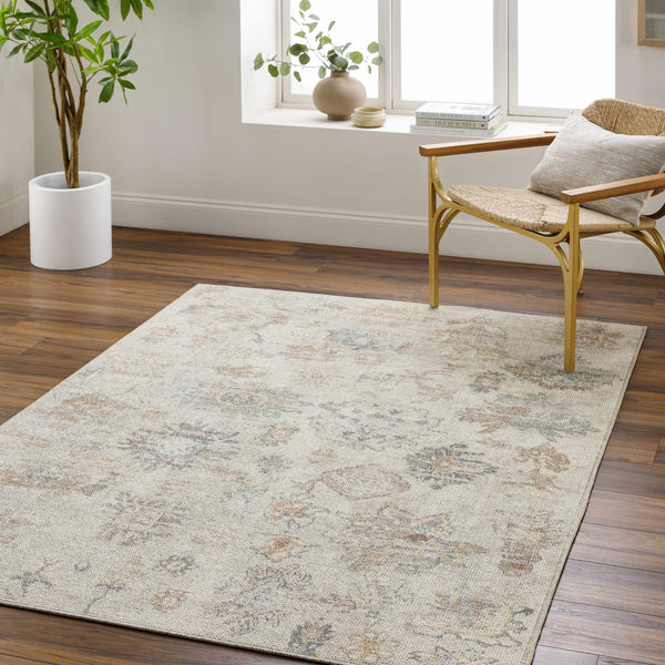 Olympic Damask Light Brown Rug - ourpnwhome x Livabliss