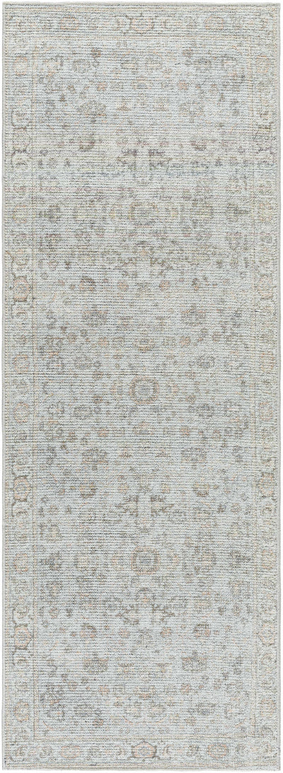 Olympic Damask Light Blue Rug - ourpnwhome x Livabliss