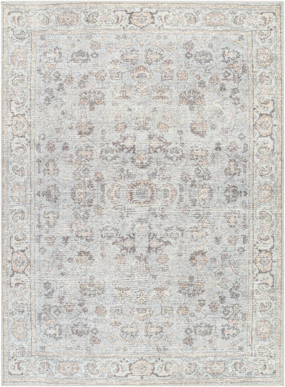 Olympic 2303 Damask Light Blue Rug - ourpnwhome x Livabliss