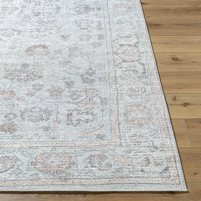 Olympic Damask Light Blue Rug - ourpnwhome x Livabliss