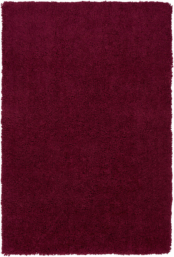 Tingly Solid Red Shag Rug - Clearance