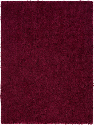 Tingly Solid Red Shag Rug - Clearance