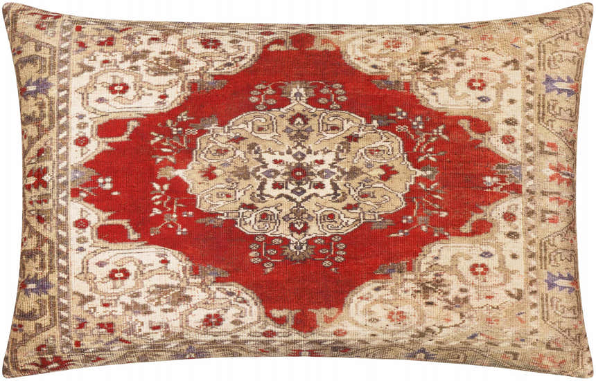 Poctol Oriental Vintage Medallion Accent Pillow - Clearance