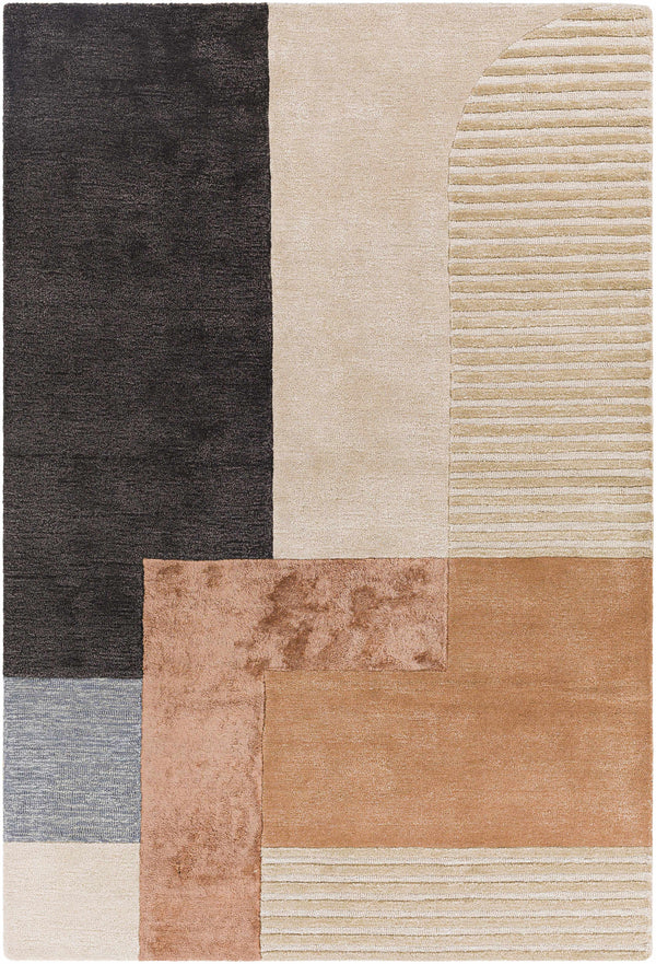 Pofadder Viscose&Wool Patchwork Rug