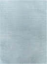 Close-up of the Ponemah Area Rug. Aqua and blue woven texture. Contemporary, farmhouse, and traditional style. Design-Rectangle-71010