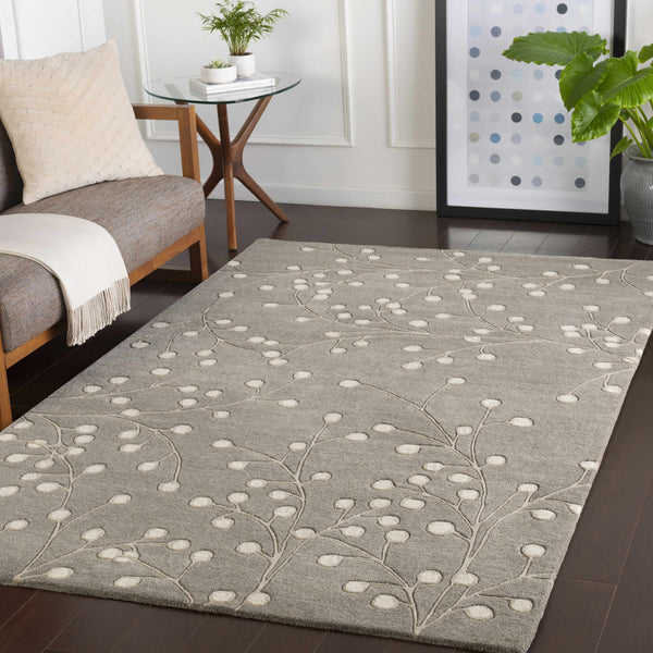 Light Beige Gray Elsu Area Rug - Clearance