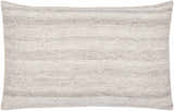 Portumna Light Gray Square Throw Pillow - Clearance