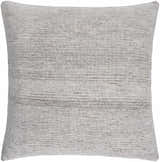 Portumna Light Gray Square Throw Pillow - Clearance
