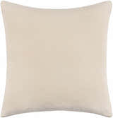 Portumna Light Gray Square Throw Pillow - Clearance