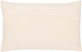 Portumna Light Gray Square Throw Pillow - Clearance