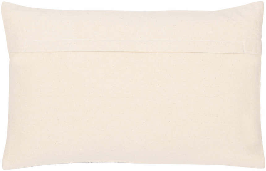 Portumna Light Gray Square Throw Pillow - Clearance