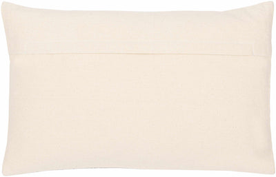 Portumna Light Gray Square Throw Pillow