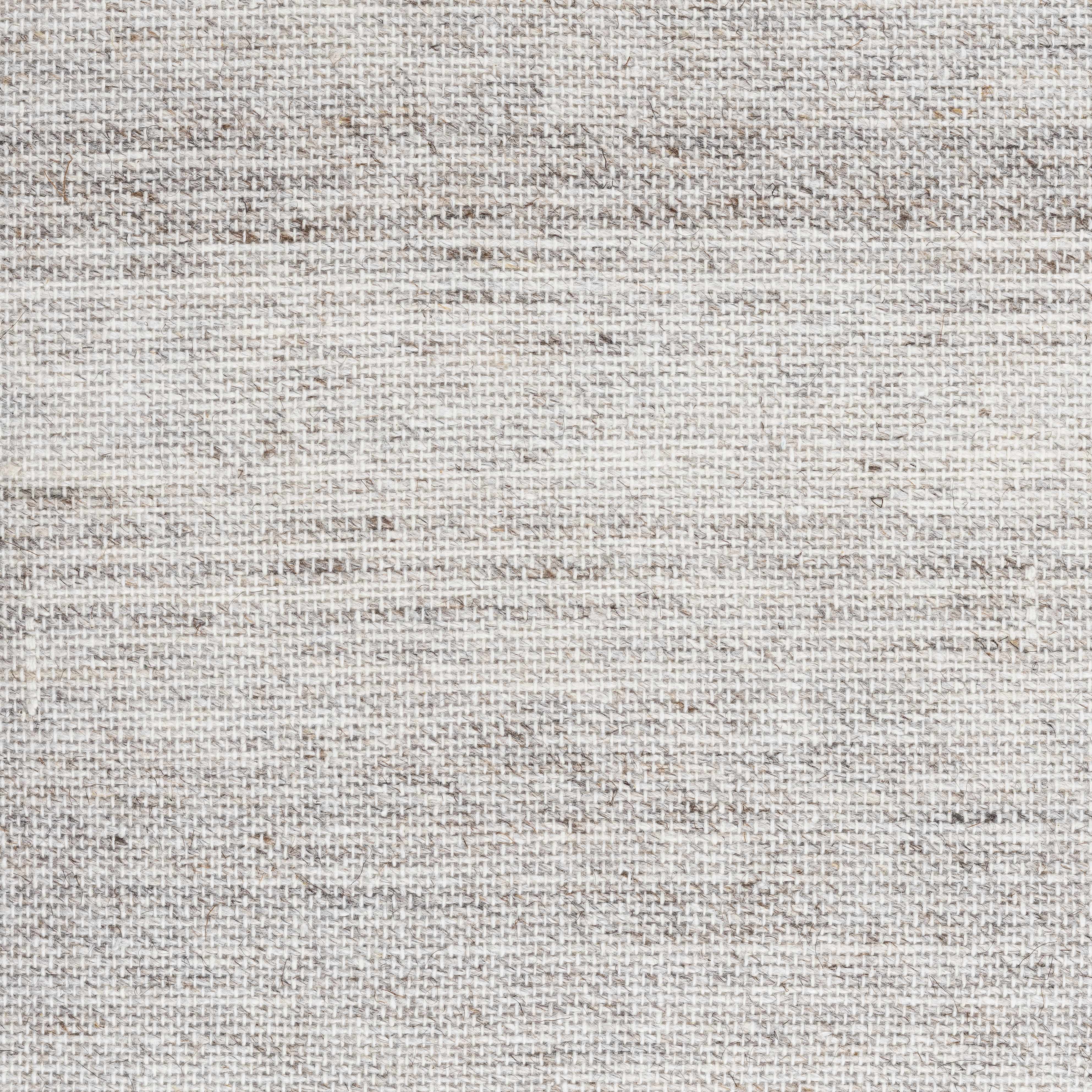 Close-up of the texture on Portumna Light Gray Square Throw Pillow, showing fabric weave and feel. Transitional,Traditional Throw PillowsBacking  