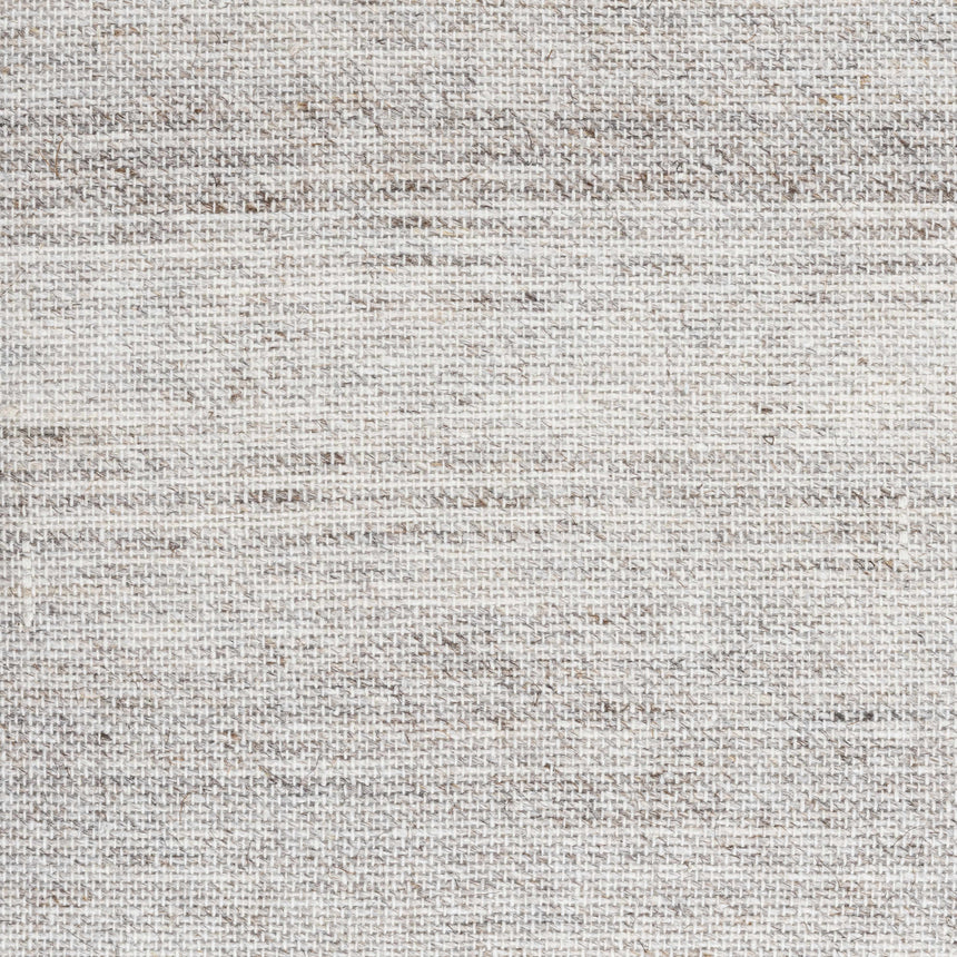 Portumna Light Gray Square Throw Pillow