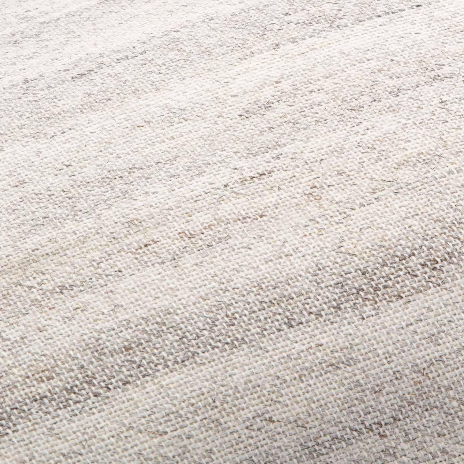 Close-up of the texture on Portumna Light Gray Square Throw Pillow, showing fabric weave and feel. Transitional,Traditional Throw PillowsBacking  