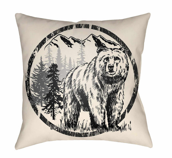 Potchefstroom Bear Wilderness Accent Pillow