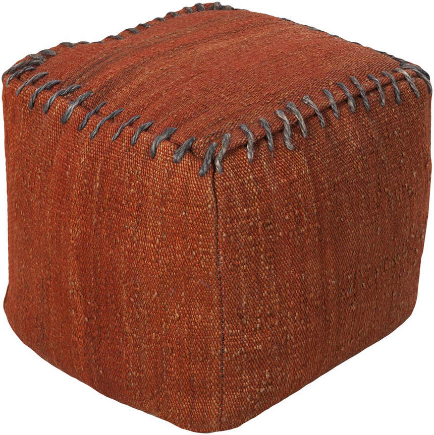 Castiadas Rust Geometric Pouf
