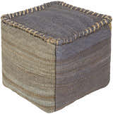 Riederich Charcoal Pouf - Clearance