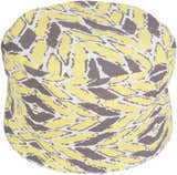 Kalanwali Taupe Outdoor Pouf