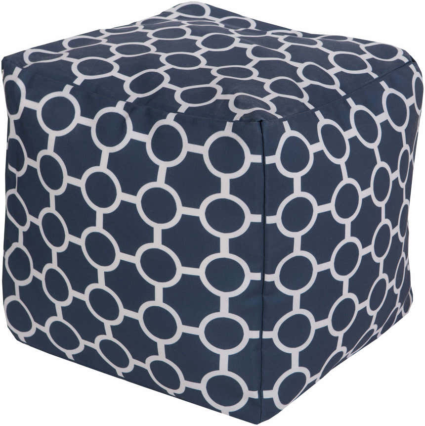 Marktzeuln Navy Outdoor Pouf