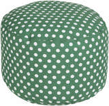 Kabuntalan Light Green Outdoor Pouf