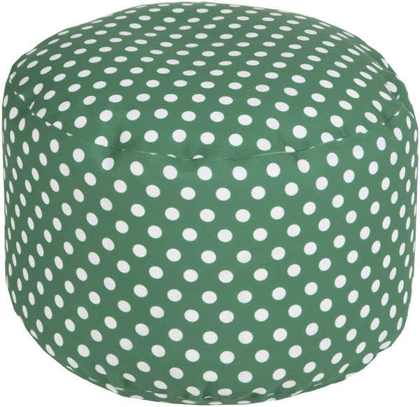Kabuntalan Light Green Outdoor Pouf