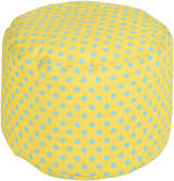 Kabuntalan Orange Outdoor Pouf