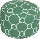 Szeghalom Light Green Outdoor Pouf