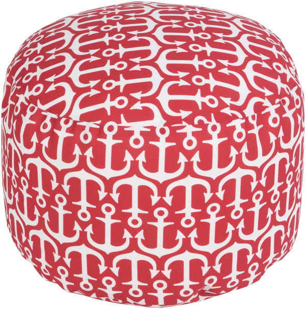 Storvreta red Outdoor Pouf