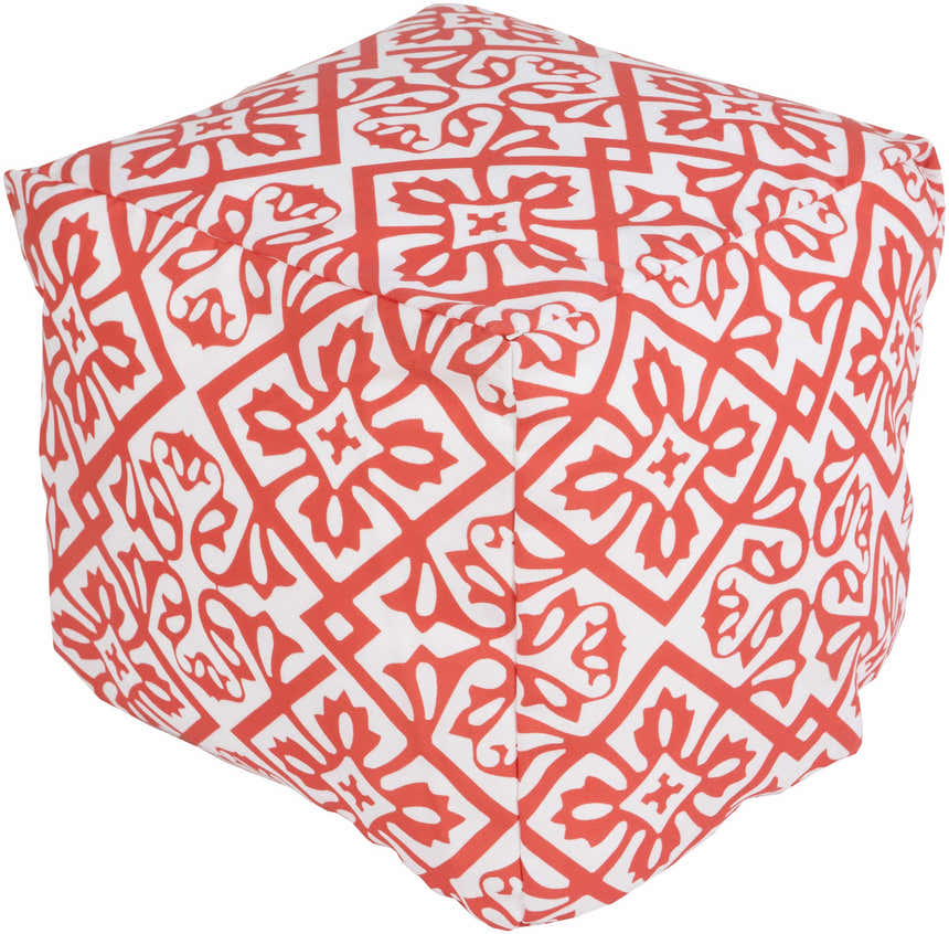 Teluknaga Dusty Coral Outdoor Pouf